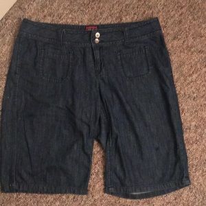 Torrid Jean Bermuda Shorts